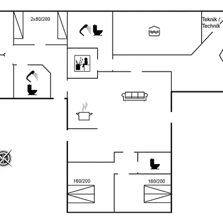 Axeline - 300m From The Sea By Interhome * Blavand